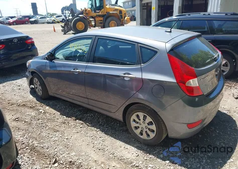 2017 Hyundai Accent Se из США, поврежденный, VIN KMHCT5AE4HU311488